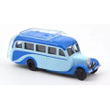 Miniature Citroën U23 Autocar 1947 Bleu clair et bleu moyen