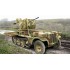 Maquette Canon anti-aérien allemand 20 mm Flak 38 sfi SdKfz.10/4