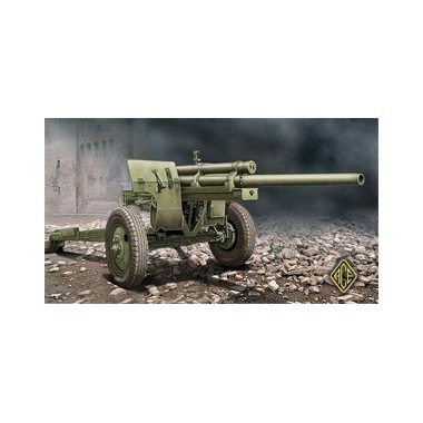 Maquette U.S. 3inch anti-tank gun M-5 on carriage