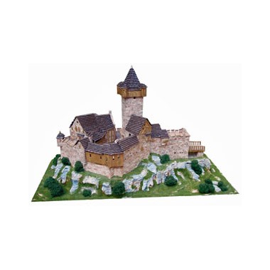 Maquette Burg Falkenstein, Autriche 11ème siècle