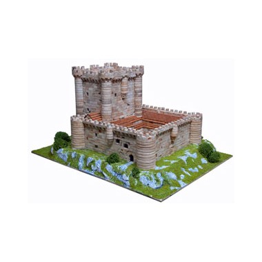 Maquette Chateau de Fuensaldana, Espagne 15ème siècle