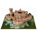 Maquette Chateau de Bellver, Espagne 14ème siècle