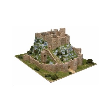 Maquette Chateau de Loarre, Espagne 11ème siècle