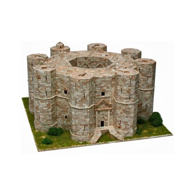 Maquette Castel Del Monte, Italie 12ème siècle