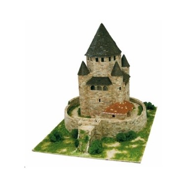 Maquette Tour Cesar à Provins, France 13ème siècle