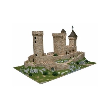 Maquette Chateau de Foix, France 10ème siècle