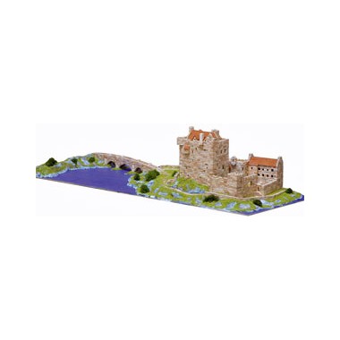 Maquette Eilean Donan Castle, Ecosse 14ème siècle