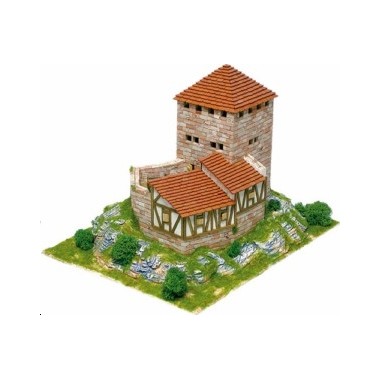 Maquette Chateau de Grenchen, Suisse 10ème siècle
