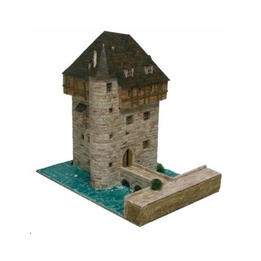 Maquette Chateau de Crupet, Belgique 13ème siècle