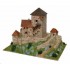 Maquette Chateau Branzoll à Chiusa, Italie 13ème siècle