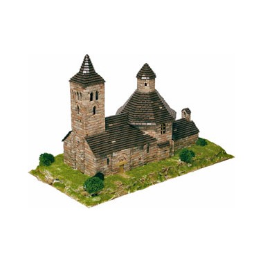 Maquette Eglise de Vilac, Espagne 12&egrave;me si&egrave;cle