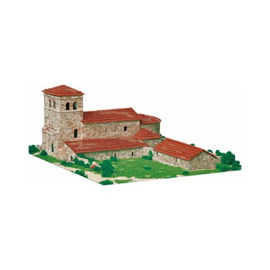 Maquette Eglise de San Andres, Espagne 12&egrave;me si&egrave;cle