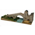 Maquette Pont de Camprodon, Espagne 13ème siècle