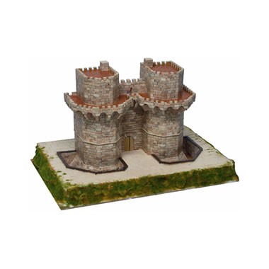 Maquette Tours de Serrano à Valence, Espagne, 14ème siècle Maquette Tours de Serrano à Valence, Espagne, 14ème siècle