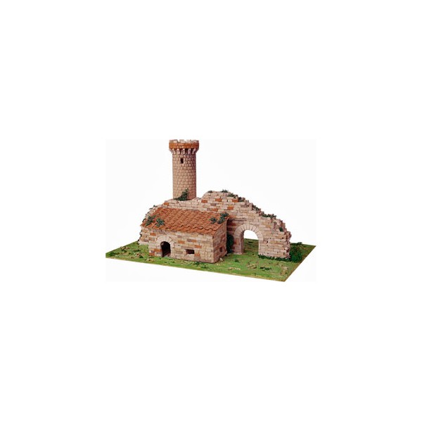 Hartolia miniatures | Set de quatre bâtiments modernes à deux étages et Hartolia miniatures | Set de quatre bâtiments modernes à deux étages et