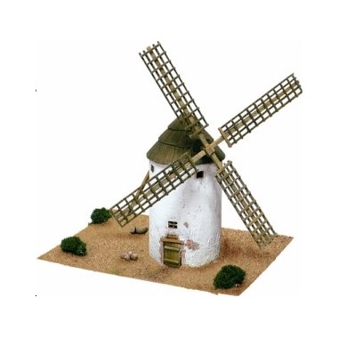 Maquette Moulin de La Mancha, Espagne 16ème siècle
