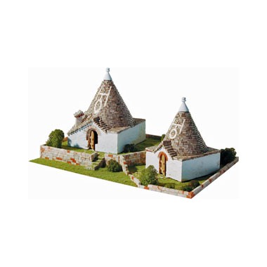 Maquette Trulli d'Alberobello, Pouilles - Italie