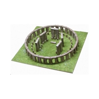 Maquette Stonehenge, m&eacute;galithes d'Amesbury, Angleterre 2500 avant JC