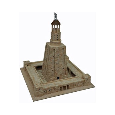 Maquette Phare d'Alexandrie, Egypte 