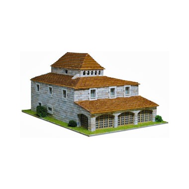 Maquette La Masia, Barcelone 17ème siècle Maquette La Masia, Barcelone 17ème siècle