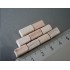 Pierres murs couleurs variées, 3000 pièces 9/11 x 5 x 5 mm