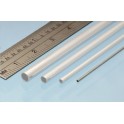Profilé aluminium tube 1 mm / 0.5 mm, longueur 305 mm