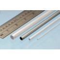 Profilé aluminium tube 3 mm / 2.1 mm, longueur 305 mm