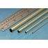 Profilé laiton tube 1 mm / 0.4 mm, longueur 305 mm