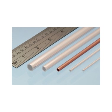 Profilé cuivre tube 3 mm / 2.1 mm, longueur 305 mm