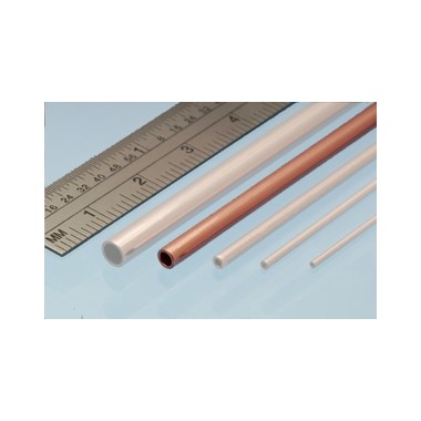 Profilé cuivre tube 4 mm / 3.1 mm, longueur 305 mm