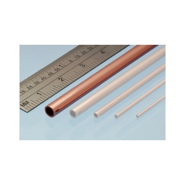 Profilé cuivre tube 5 mm / 4.1 mm, longueur 305 mm