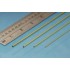 Profilé laiton micro tube 0.9 mm / 0.7 mm, longueur 305 mm