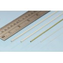 Profilé laiton micro tube 0.9 mm / 0.45 mm, longueur 305 mm