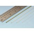 Profilé laiton micro tube 1.5 mm / 0.8 mm, longueur 305 mm