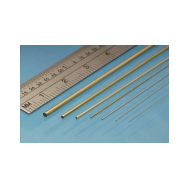 Profilé nickel-argent baguette ronde 0.1 mm, longueur 305 mm Profilé nickel-argent baguette ronde 0.1 mm, longueur 305 mm