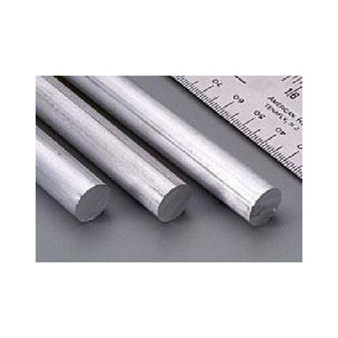 Profilé nickel-argent baguette ronde 0.6 mm, longueur 305 mm 