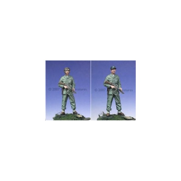 Figurine King & Country Club CF016 - Tankiste Allemand Bobby Woll - Seconde Guerre