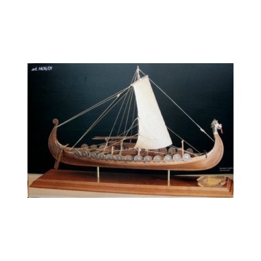 Maquette Drakkar Viking, 9ème siècle