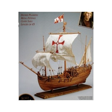 Maquette Pinta, Caravelle de la flotte de Christophe Colomb 1492
