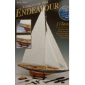 Maquette Endeavour, America Cup 1934, avec outils