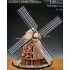 Maquette Moulin hollandais, en bois