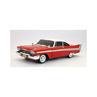 Greenlight Collectibles Maquette Voiture Voiture Miniature - Plymouth Fury Christine 1958 - Échelle 1/24 Voiture Collection Jurassic Park