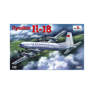 Maquette Ilyushin Il-18