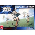 Maquette Star Wars Stap with Battle Droid