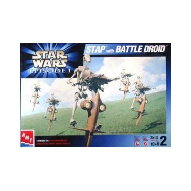 Maquette Star Wars Stap with Battle Droid