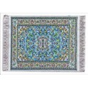 Tapis bleu 11x7.5cm