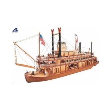 Maquette King of the Mississippi, bateau vapeur