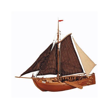 Maquette Botter, barque hollandaise