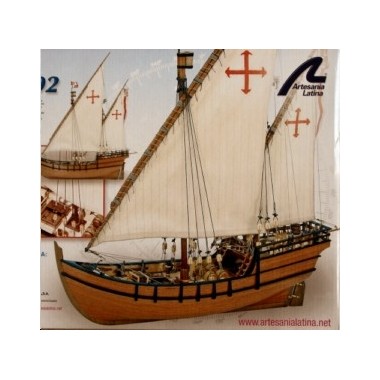 Maquette Nina, Caravelle de la flotte de Christophe Colomb 1492