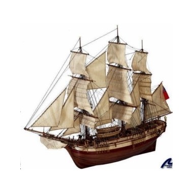 Maquette H.M.S. Bounty, frégate du 18ème siècle